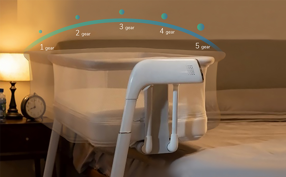 Maydolly Smart Baby Sleep 2 in 1 Baby Cradle Bed
