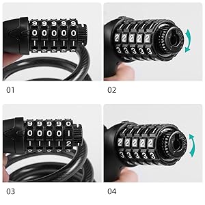4 steps to reset combinations