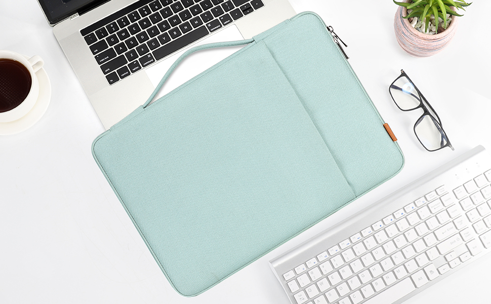 DOMISO 15.6 inch Laptop Sleeve Case Water Resistant Shockproof