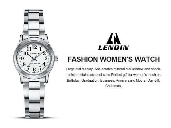 silver watches women