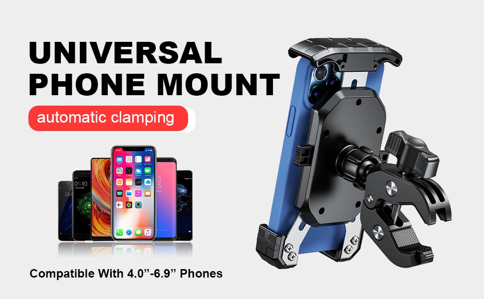 motorcycle phone mount holder