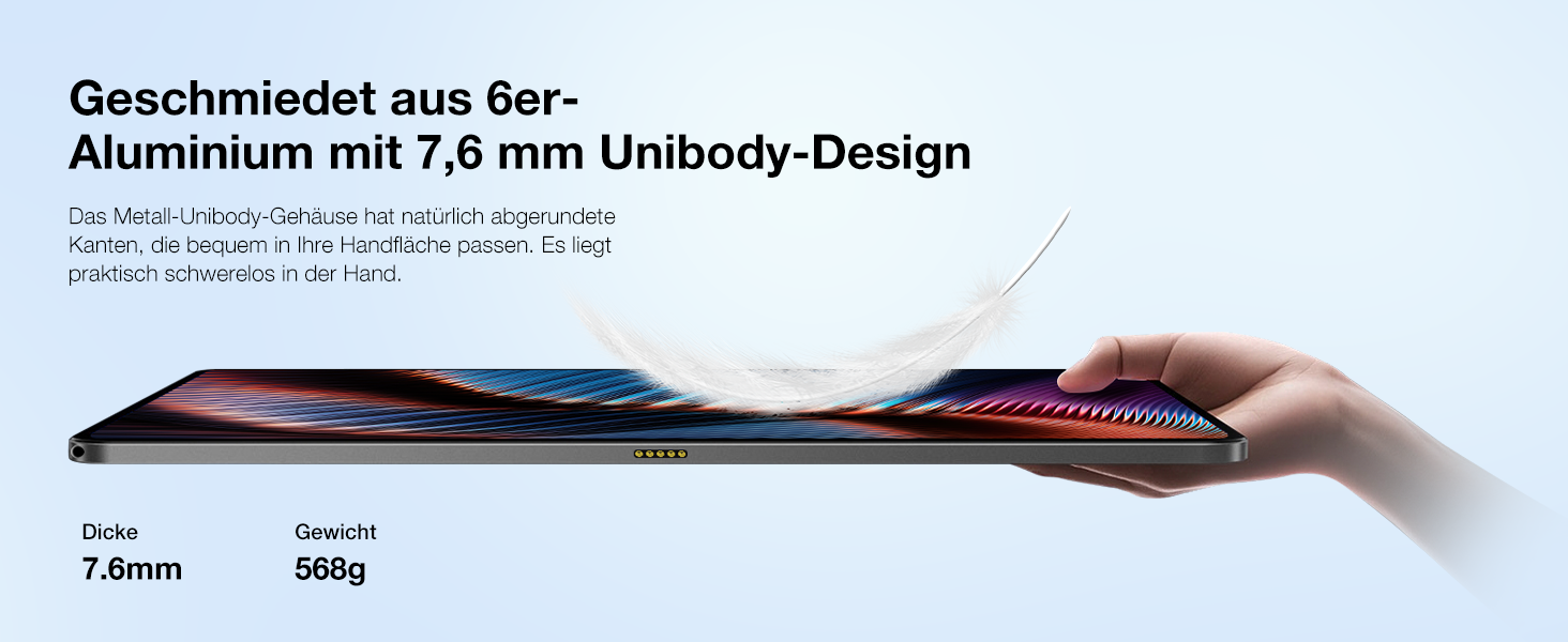 DOOGEE T40PRO Tablet 12 Zoll, Android 14 Tablet, Helio G99 20GB RAM+512GB ROM(2TB TF) Tablet PC