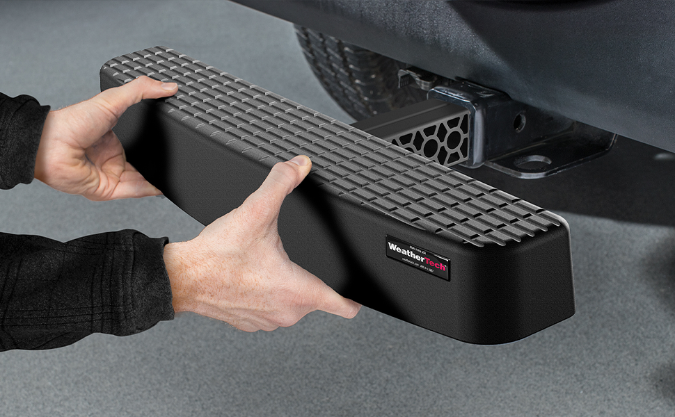 WeatherTech BumpStep XL with Standard Plated Hardware