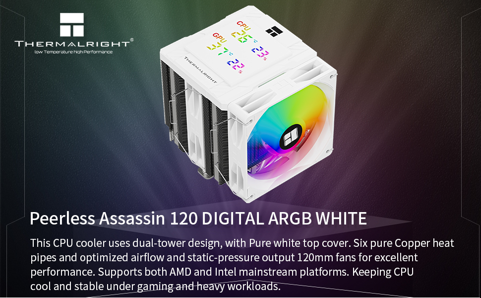 PA 120 D WHITE ARGB
