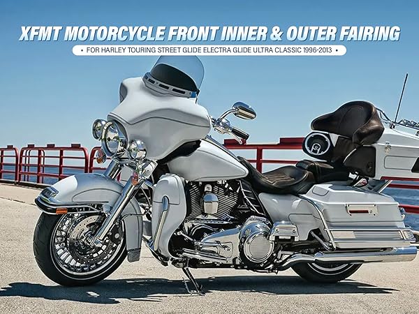 HARLEY DAVIDSON　バットウイング？　ヤッコカウル　ヘリテイジ Amazon.com: Vector Batwing Fairing Compatible with 18 to