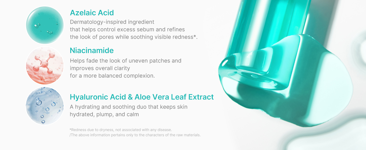 Azelaic Toner Ingredients