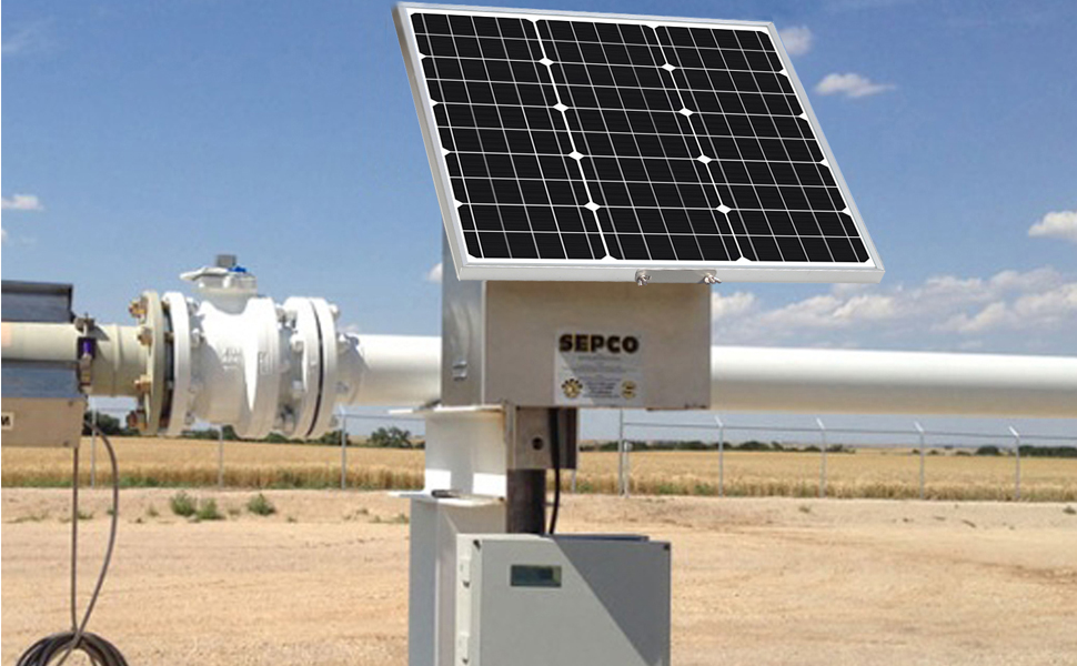 50w pole mount solar panel