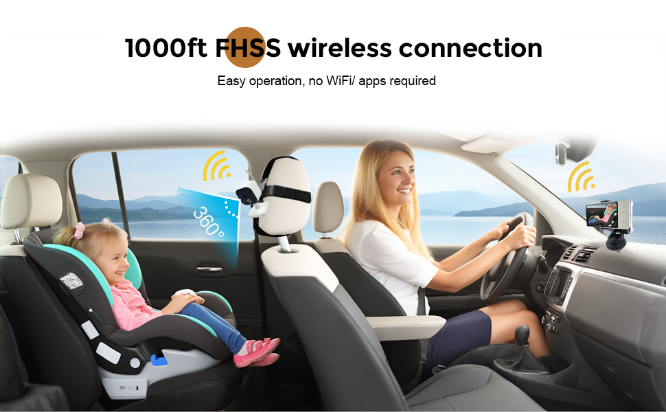 1000ft FHSS wireless connection