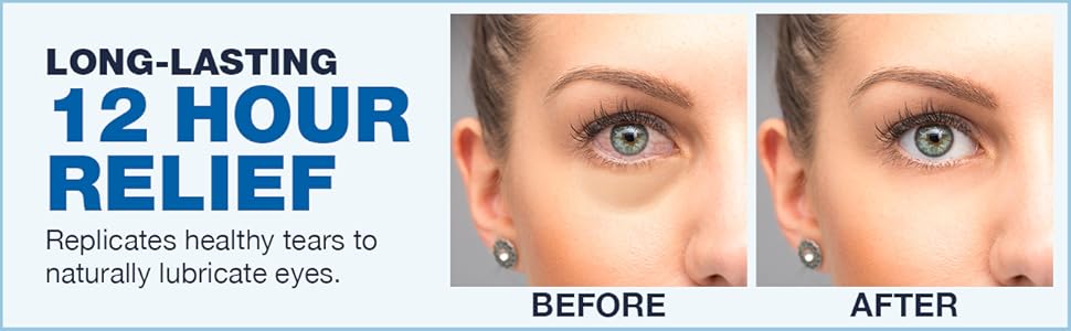 12 hour relief for dry eyes lubricant for no tears