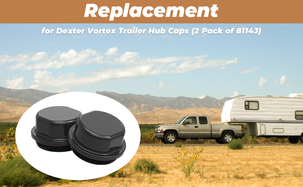 2 Pack 81143 for Dexter Vortex Replacement Caps, K71G0173