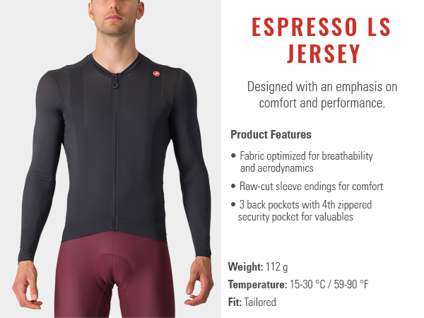 Castelli Espresso Jersey メンズ Lサイズ Castelli Espresso Jersey - Men's - Men