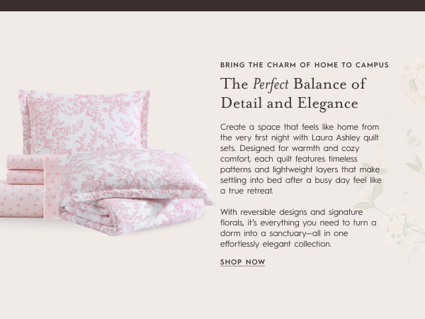 LAURA ASHLEY ピンク タオルケット Amazon.com: Laura Ashley Kids - Twin Quilt Set, Reversible