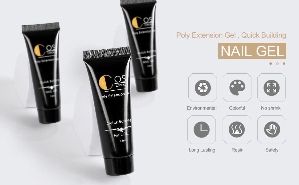 Feature of Poly Nail Gel