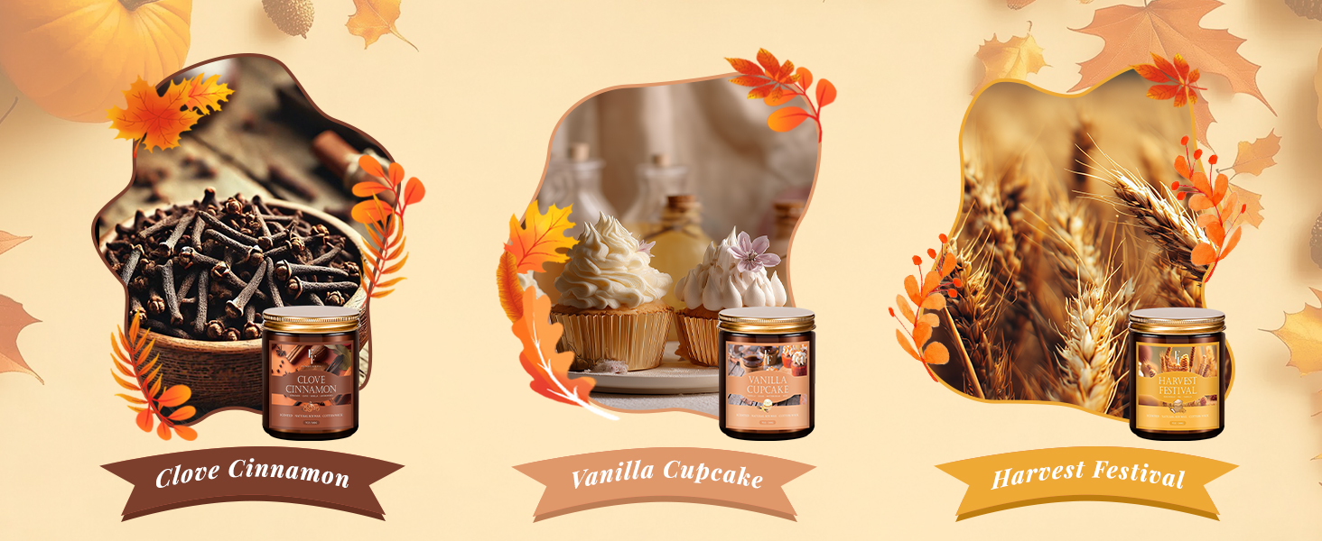 fall scented candles
