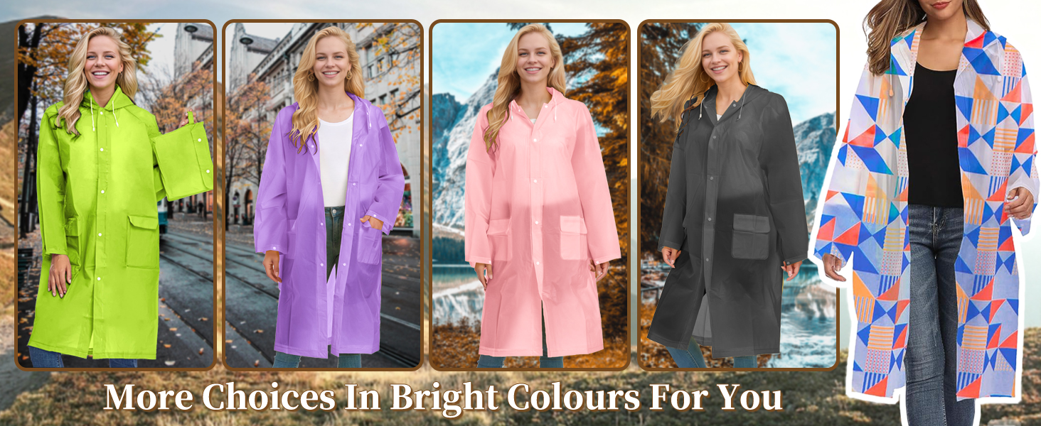 ladies rain coat