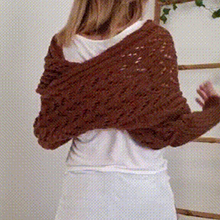 Scarf with Sleeves