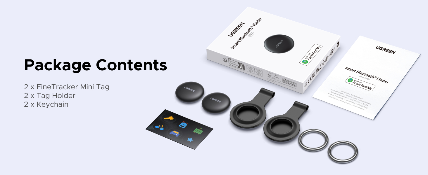 Text reads 'Package Contents'. Similar to Image 1, showing camera lens filter kit components arranged on white background.