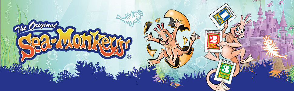 SEA MONKEYS - OCEAN ZOO DE BIZAK - JUGUETES PANRE SEA MONKEYS - OCEAN ZOO DE BIZAK - JUGUETES PANRE