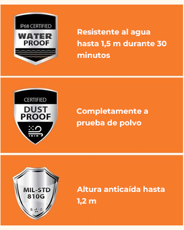 Cyber 13 Pro moviles resistentes a golpes y agua
