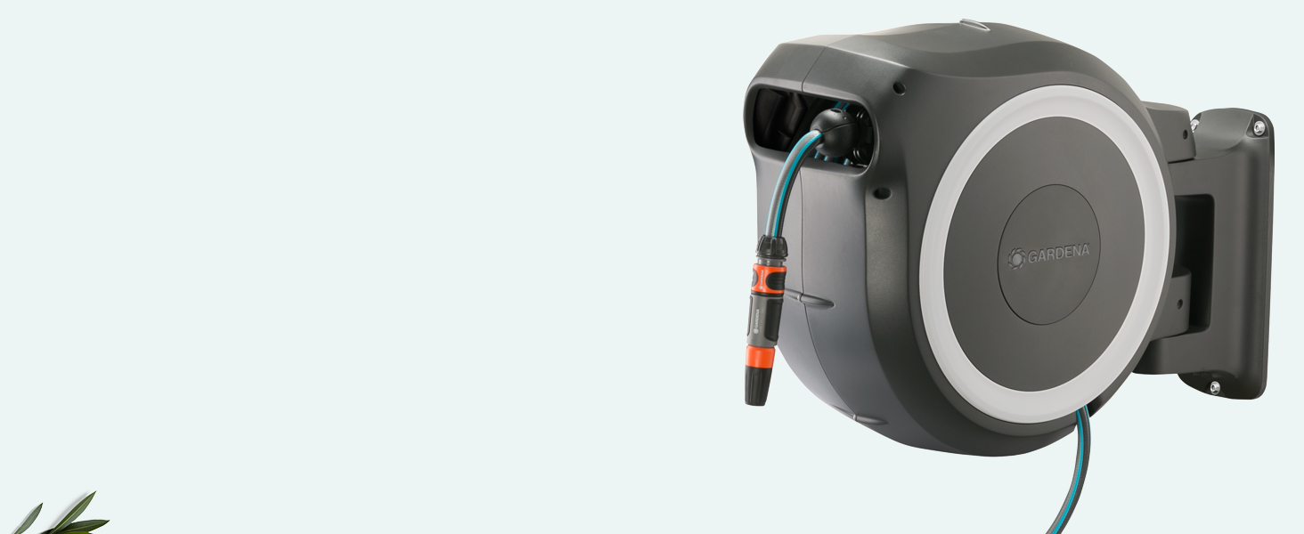 Wandslangenboxen, Gardena, oproltechnologie, tuin, RollControl