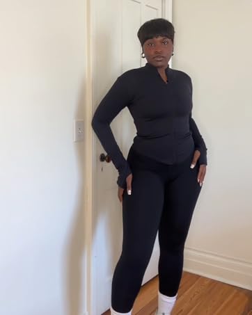 SHAPELLX Leggings for Women Tummy Control