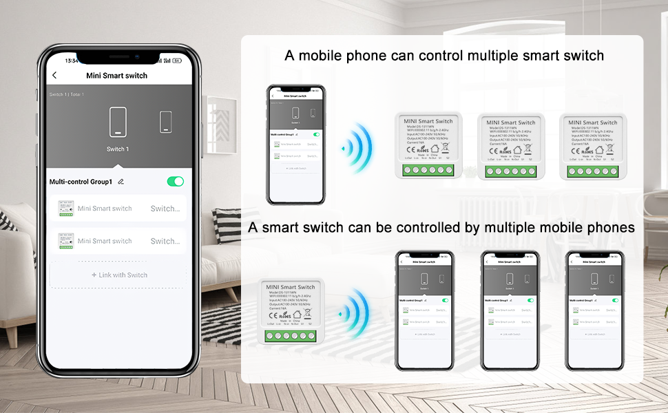 Smart Home Lichtschalter