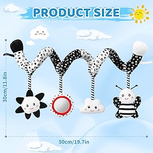 black and white baby toys