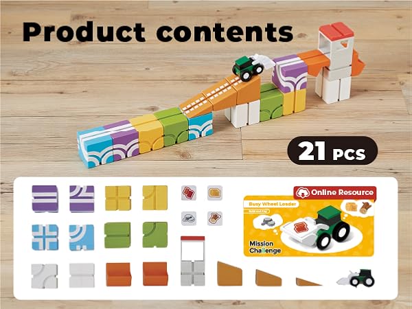 Amazon.com: QBI Magnetic Blocks for Toddlers Ages 3+ | STEM