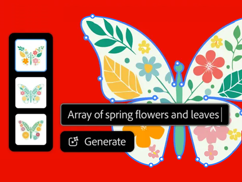Illustrator generative shape fill