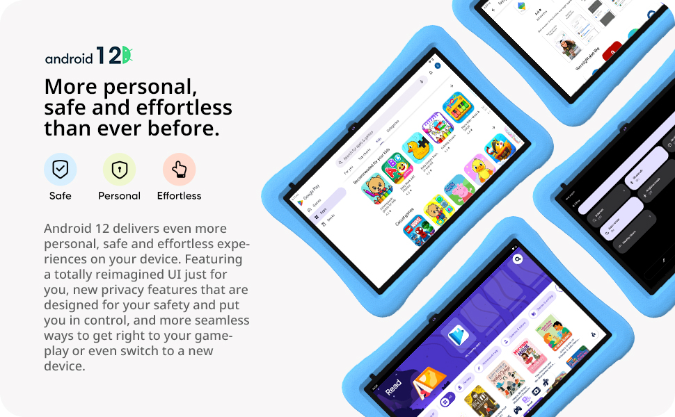 【美品・ほぼ未使用】Plimpton Plimpad Kids10 Kids Tablet, 10 inch Tablet for Kids, Android 13, Google