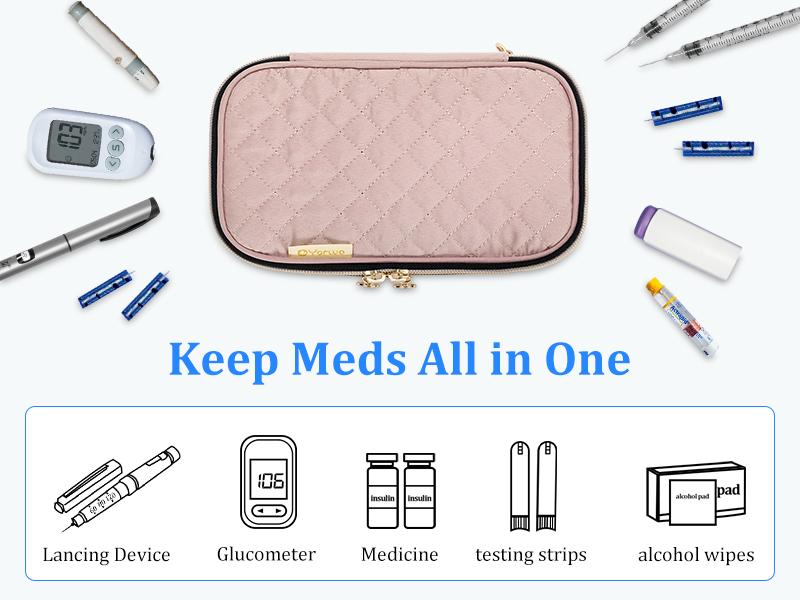 diabetic supplies bag