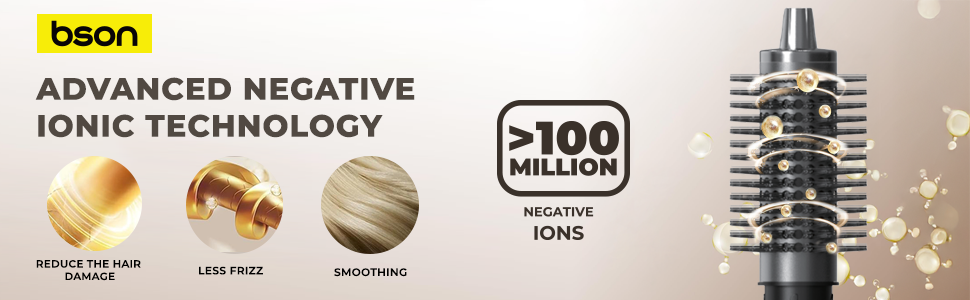 Lightweight travel hair dryer with 3 heat and 2 speed settings