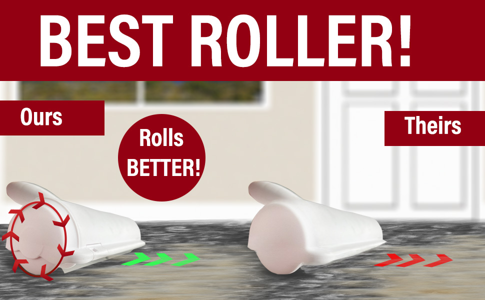 Pawline Lint Roller  the world's best roller to remove pet hair has best rolling mechanism and power