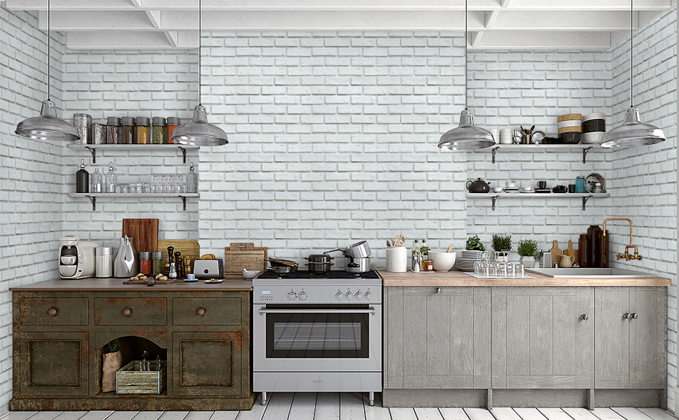 壁紙シール レンガ 7