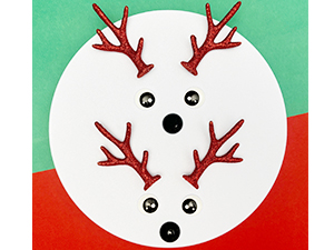 bling red anlter charms