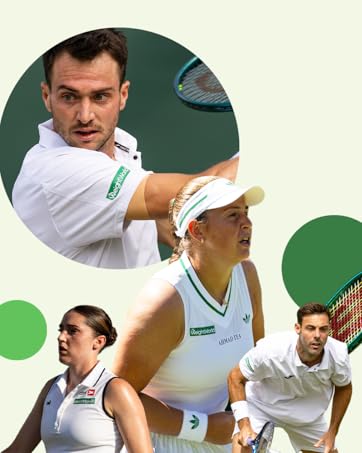 Le texte indique « Seat Set Match » sur fond vert avec des images sur le thème du sport montrant des activités et des équipements sportifs.