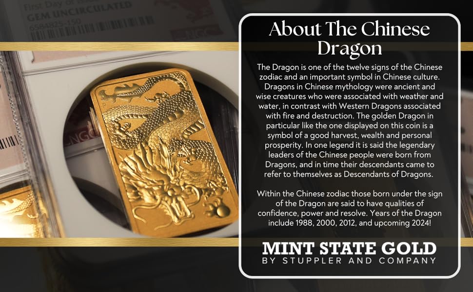 Gold Dragon 1 oz Coin by The Perth Mint