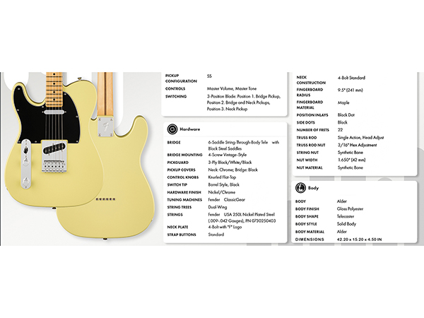 Amazon.com: Fender Player II Telecaster Left-Handed