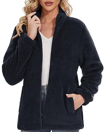 womens sherpa jacket
