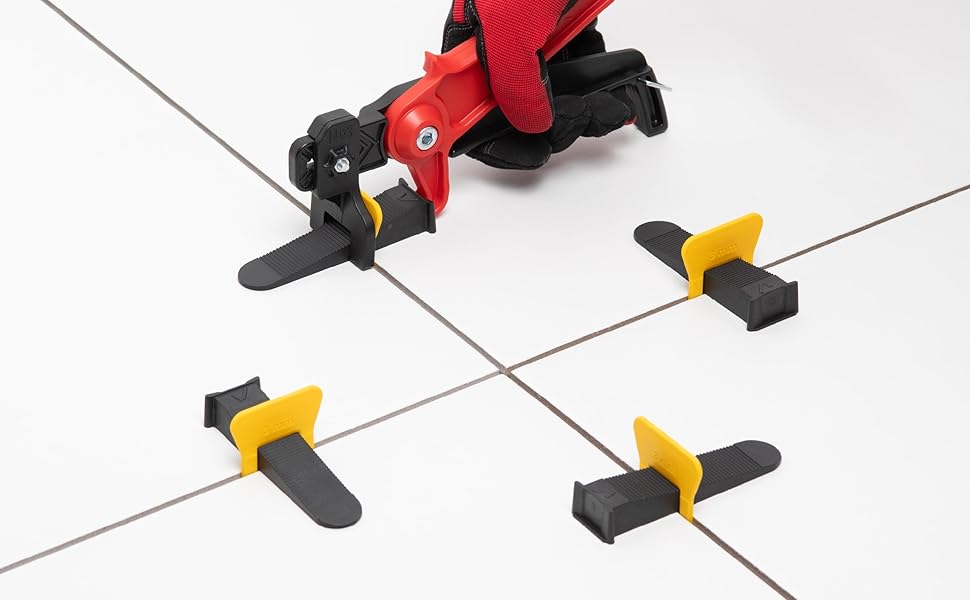 COMENSAL® Tile Leveling System Kit Tile Spacers Clips 3.0 mm 110 pcs