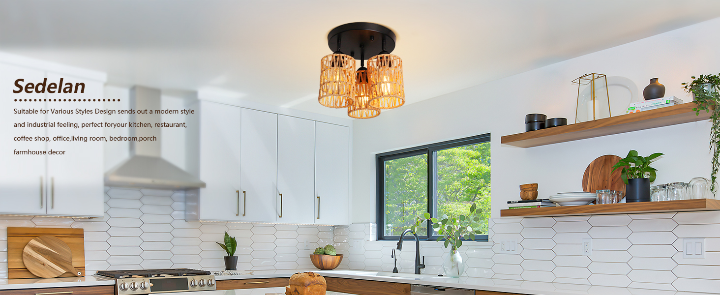 ceiling light fixtures flush mount