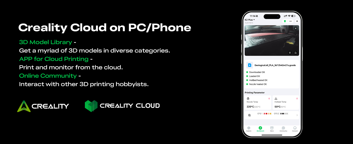Creality Cloud on PC/Phone