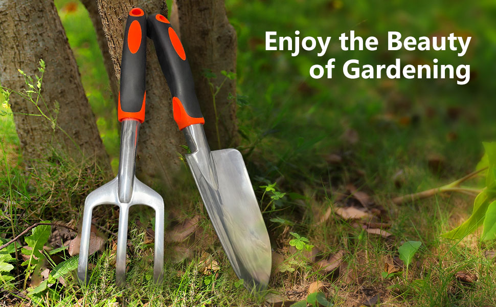 Gardening Tools Set of 10 Pieces, Garden Tools Set Bag