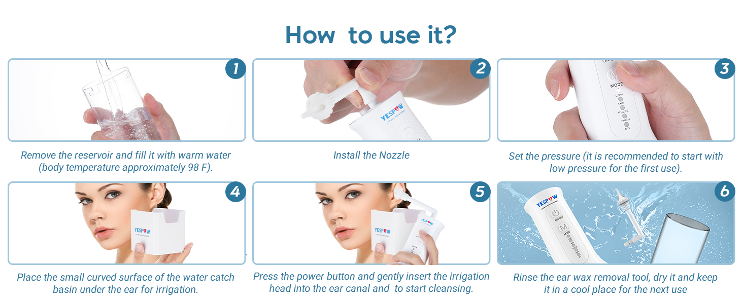 ear irrgation system