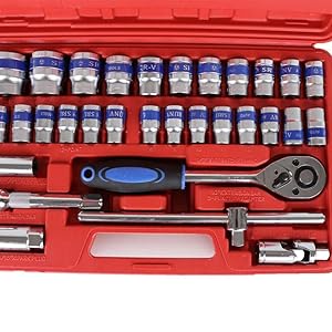 Heavy Duty Hex Socket Tools, DR. Socket Set, Heavy Duty Socket Tools set, SPN-RECPP