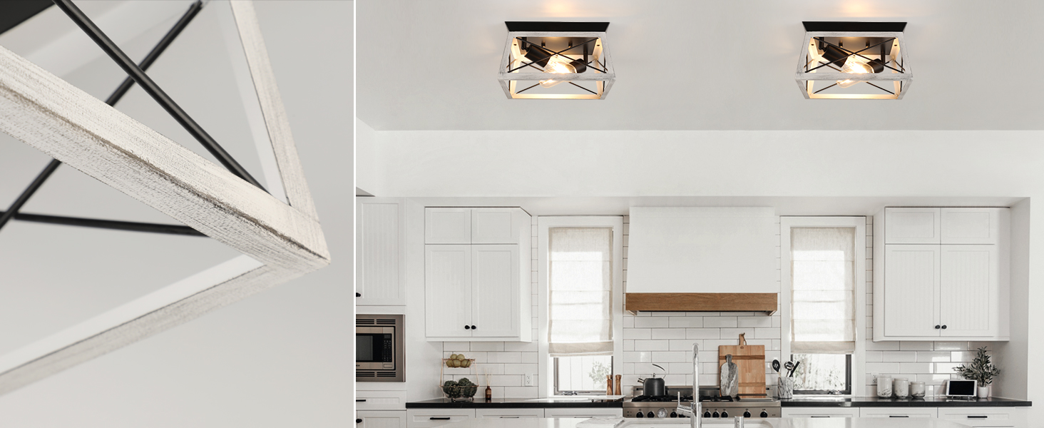 rustic kitchen ceiling light