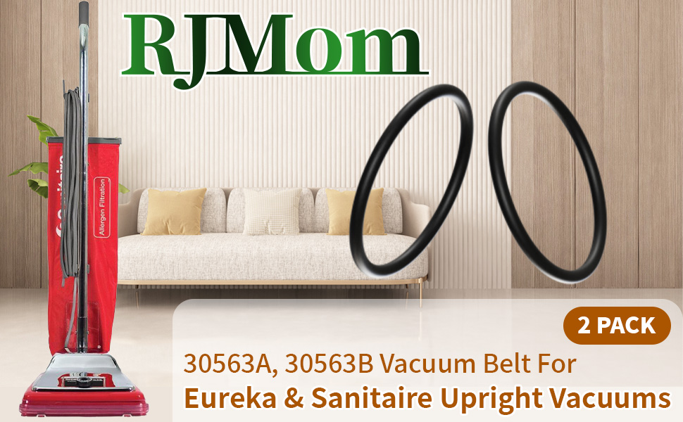Amazon.com - Vacuum Belt 30563B 30563A Round Belt for Eureka
