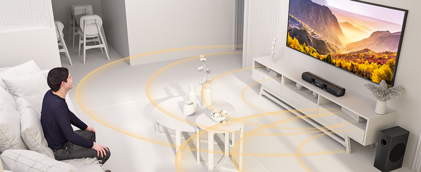 Soundbar with Subwoofer