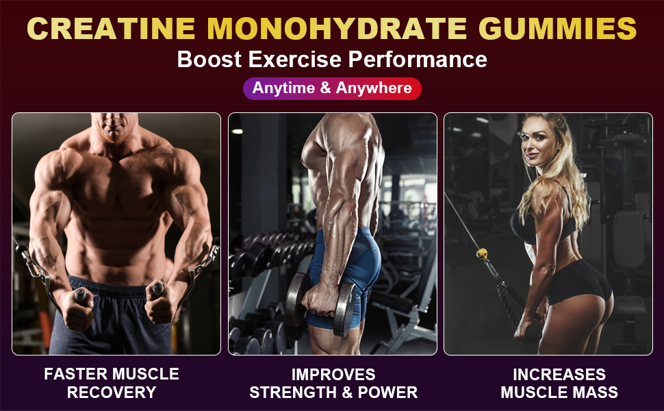 creatine monohydrate gummies