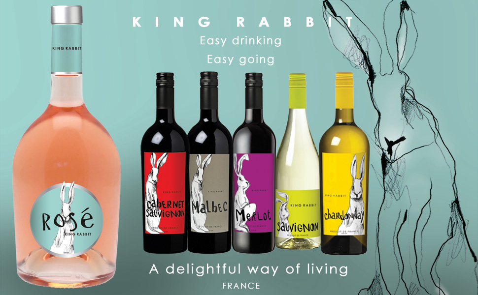 King Rabbit, Rose Wine, 750 mL Bottle at Amazon's Wine Store
